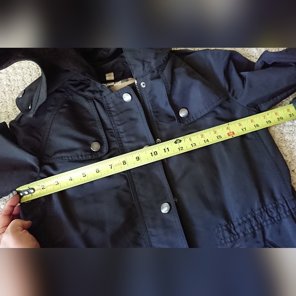 Burberry signature Utility jacket/raincoat w/detachable quilted vest size XS - Picture 13 of 16